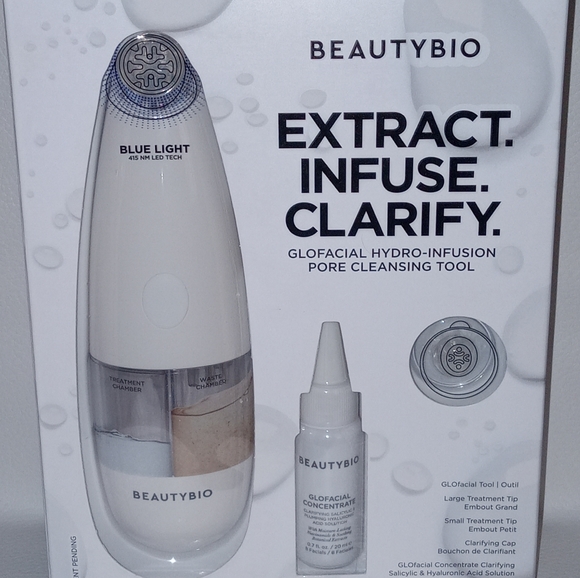 (Beauty Bio) EXTRACT.INFUSE.CLARIFY. Glofacial Hydro-Infusion Pore Cleaning Tool - Picture 3 of 6